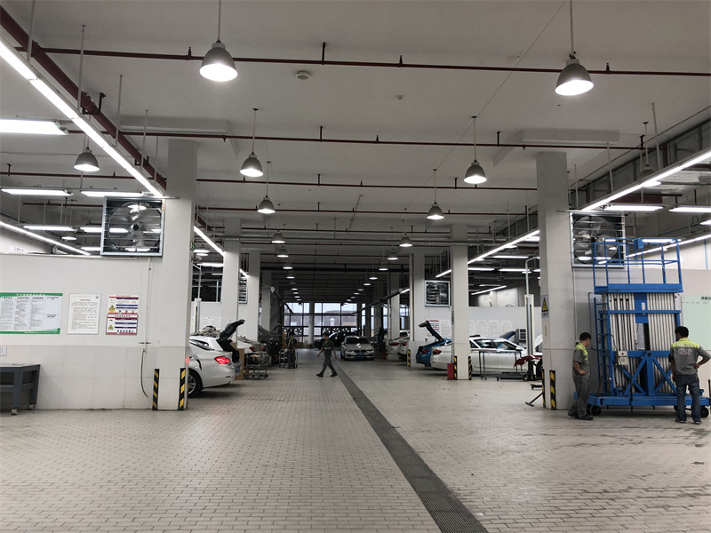 順德品牌4S店環境空間通風降溫案例