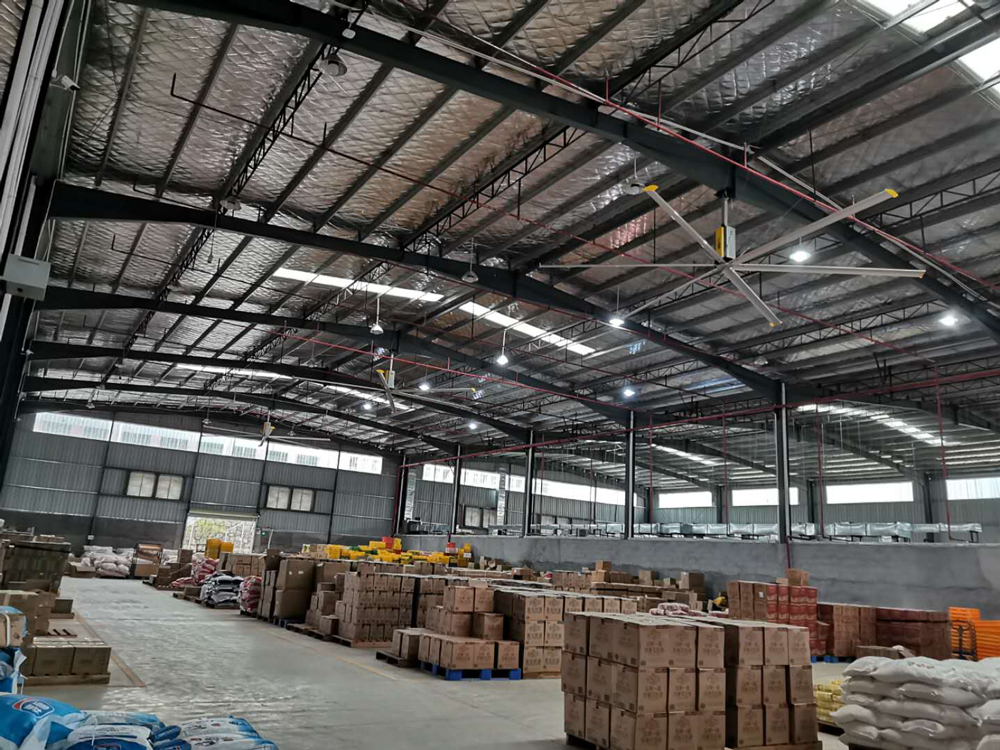 工業大風扇具備安全性、環保節能、舒服、覆蓋范圍大等優勢