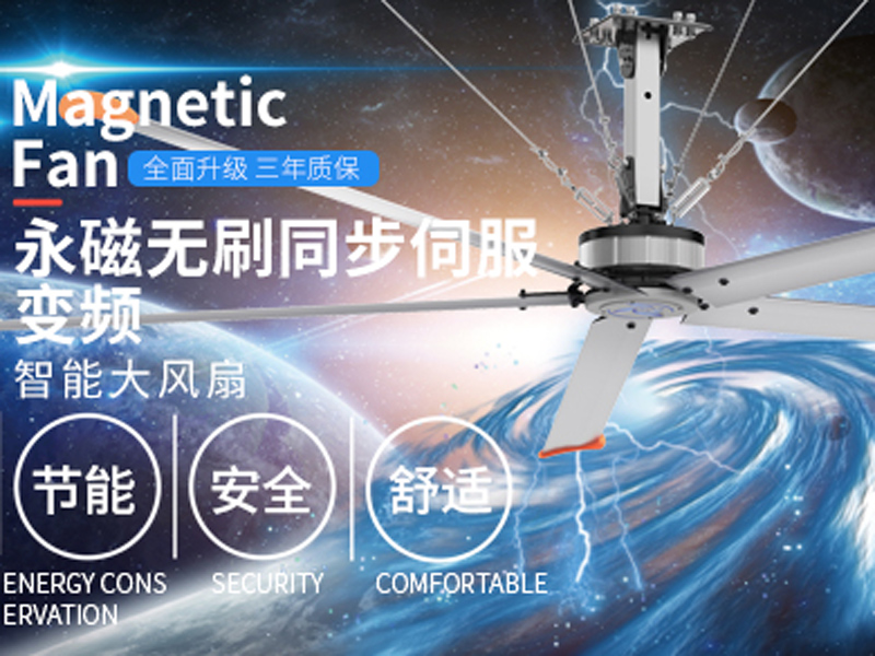 美碩風_工業風扇_工業大風扇的永磁無刷同步電機發熱與損耗原因