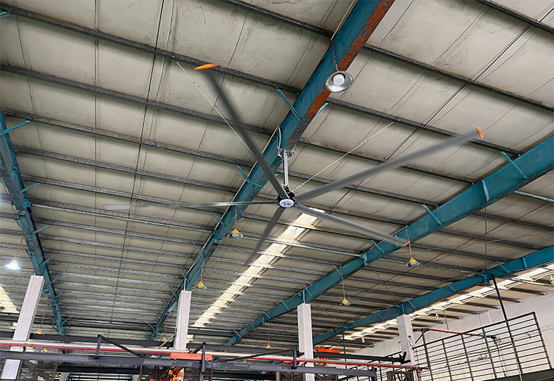 美碩風·風尚系列HVLS大型大風扇（俗稱：“工業(yè)大風扇”）高大空間通風降溫神器