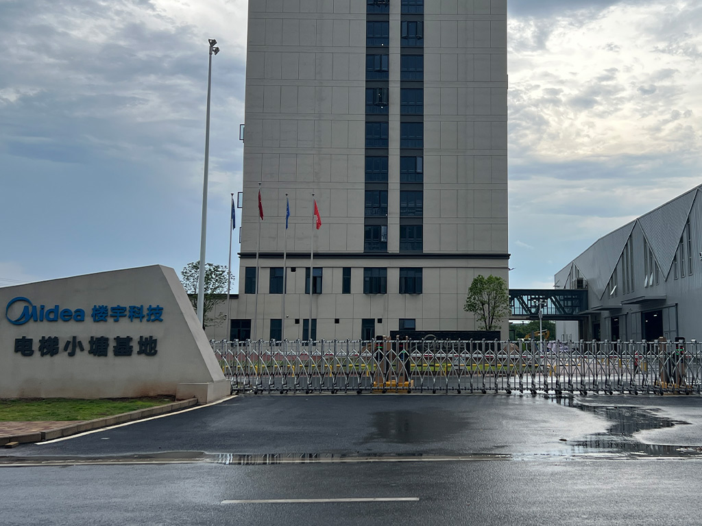 佛山某電梯制造裝配車間環境空間通風降溫項目